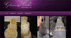 Desktop Screenshot of glamourcakes.co.za